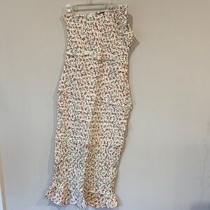 Floral Midi Dress NWOT